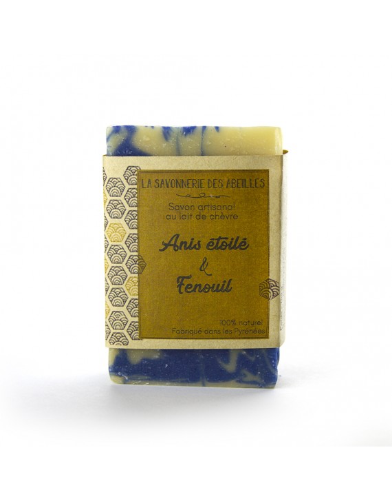 SAVON ANIS ÉTOILÉ ET FENOUIL / LAIT DE CHÈVRE