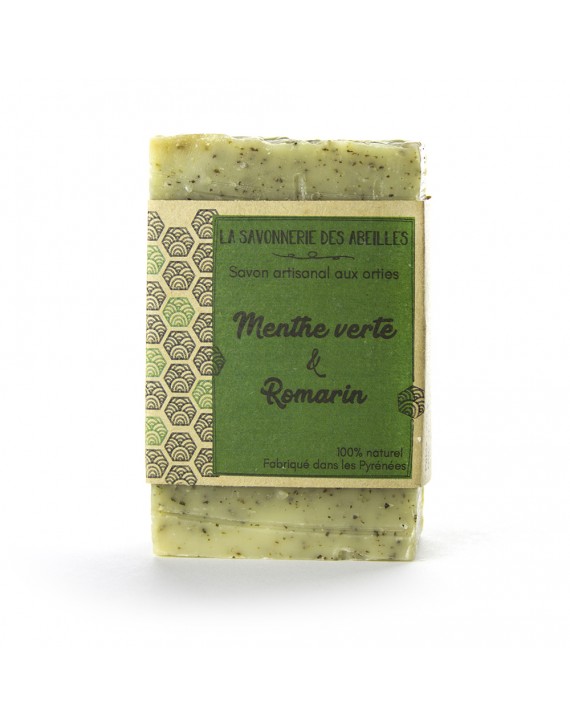 SAVON MENTHE VERTE ET ROMARIN / ORTIES