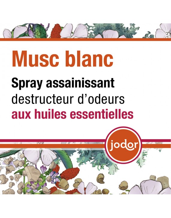 Parfum d'ambiance Jodor Musc blanc